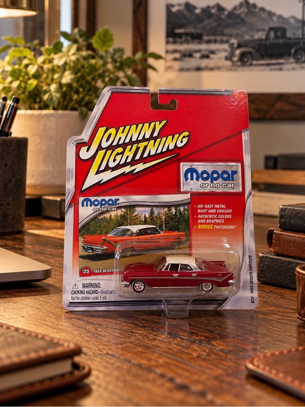 2004 Johnny Lightning Mopar or No Car 1959 DeSoto Fireflite Die-Cast – NIB